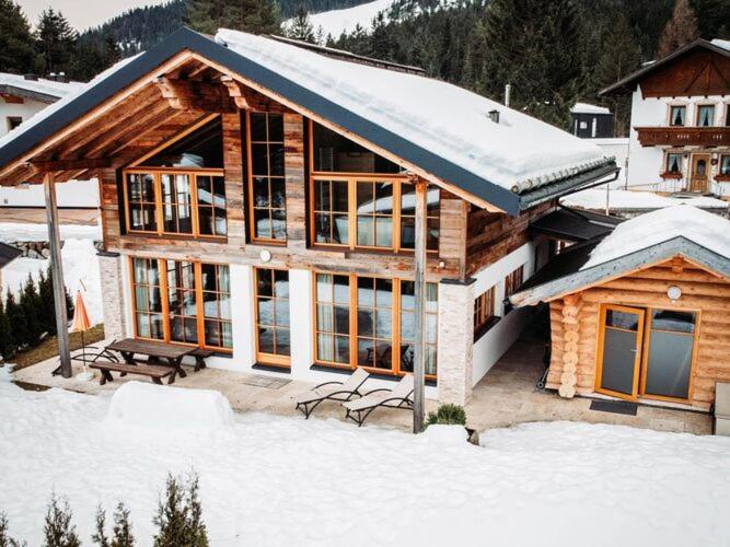 Chalets Im Weidach, Leutasch Ngoại thất bức ảnh